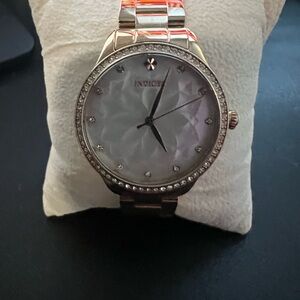 Invicta Women's Silver and Gold Watch